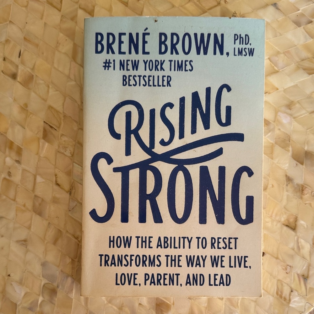 Rising Strong Book by Brené Brown